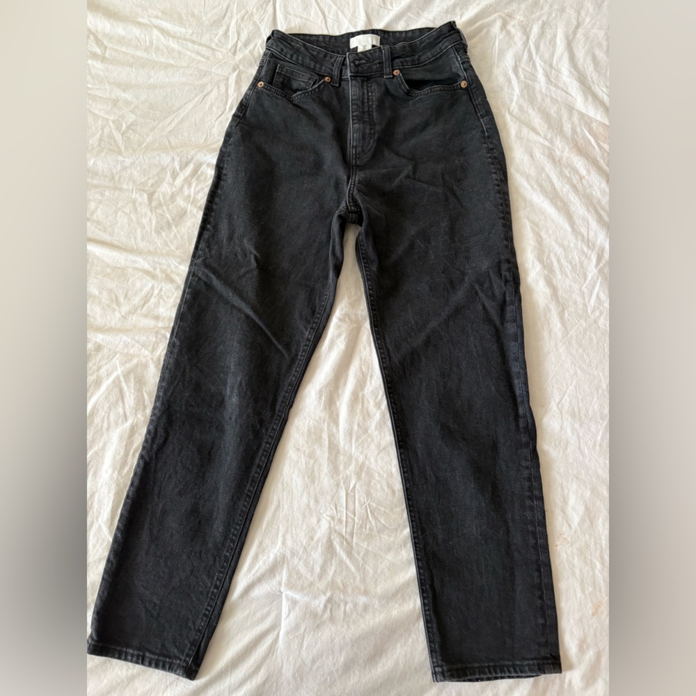 H&M Charcoal Denim Pants